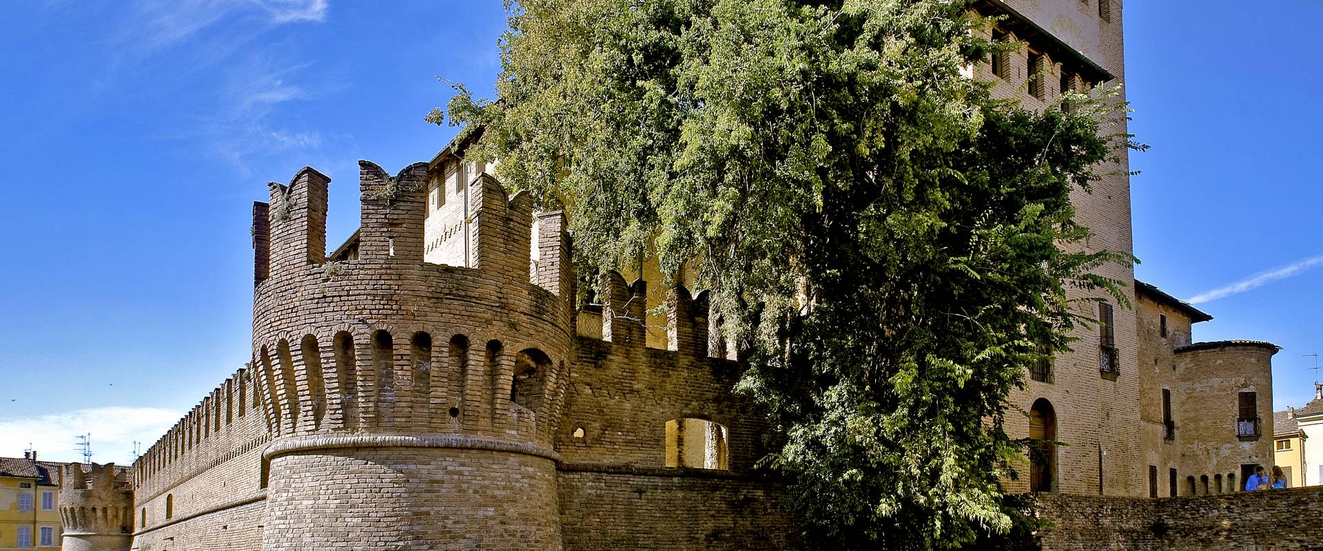Ingresso della Rocca Sanvitale foto di Carlo grifone